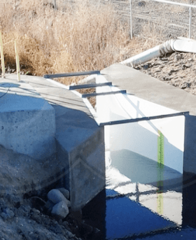 Cálculo y fabricación de obras de aforo para medición en canales